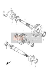 2415020H50, Shaft, Idle, Suzuki, 0